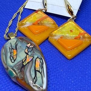 Beautiful Orange In Glass